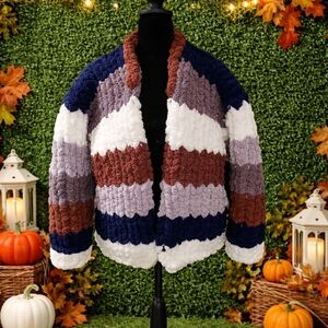 Handemade Chunky Knit Cardigan